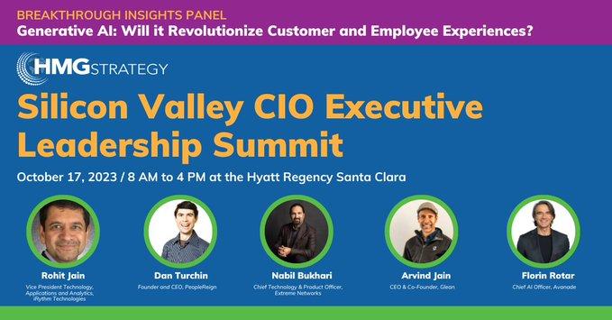 Silicon Valley CIO Executive Leadership Summit 2023